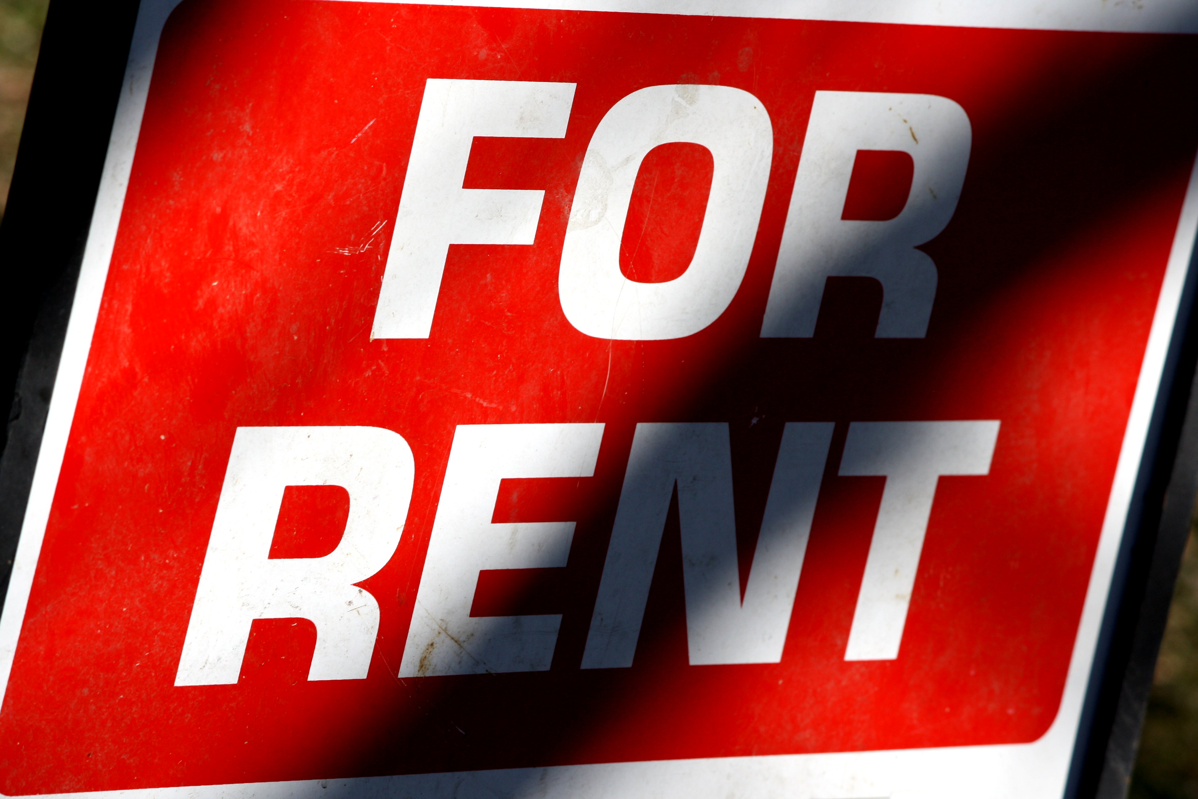 sign for renting