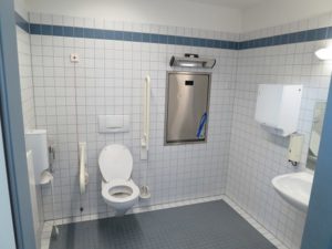 modern toilet