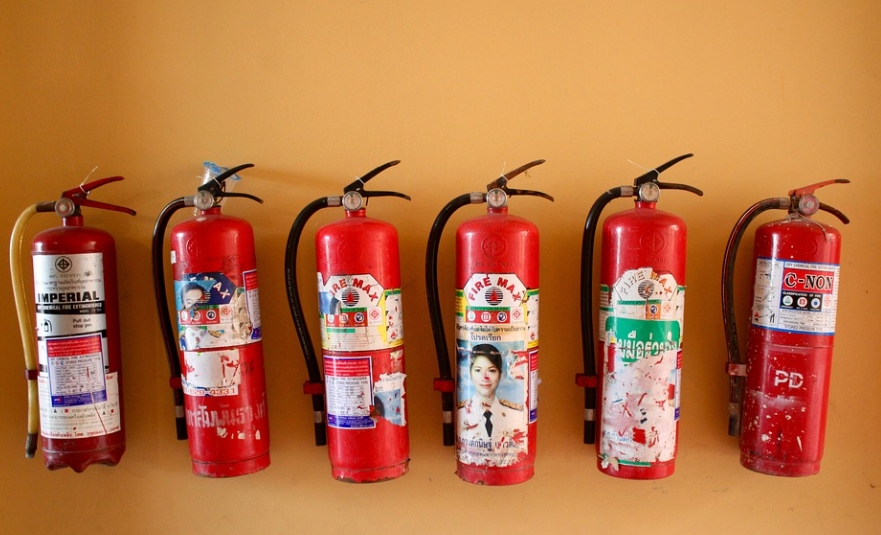 fire extinguishers